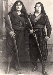 TwoArmenianWomenW_Rifles